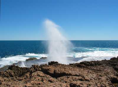 Carnarvon, Blowholes