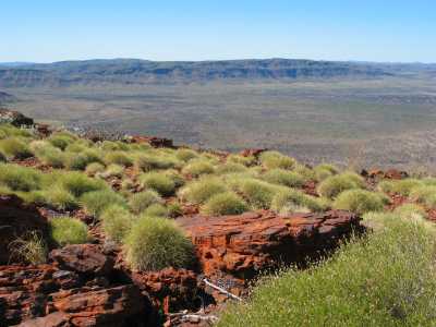 Karijini N.P., Aufstieg zum Bruce Mountain