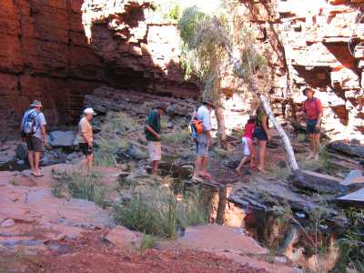 Karijini N.P. Ausflug mit 4WD Bus