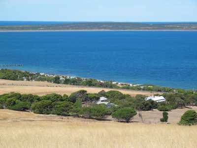 Port Lincoln, Blick auf Campingplatz North Shields