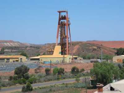 Kalgoorlie, Goldmine mit Blick auf Museum