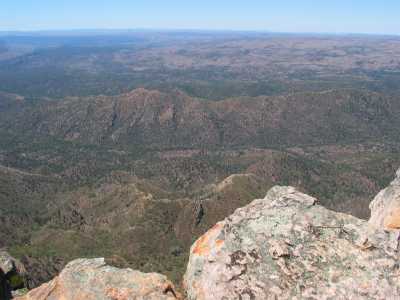 Flinders Ranges N.P. Aussicht vom St. Marys Peak