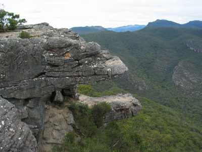 Grampians,  Aussichtspunkt "The Balcony"