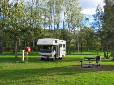 Nelligen, Campingplatz  (Nhe Batemans Bay)