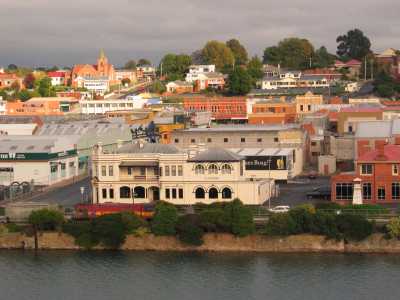 Tasmanien, Davenport, Auslaufen der Fhre