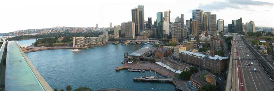 Sydney, Aussichtspunkt Brcke