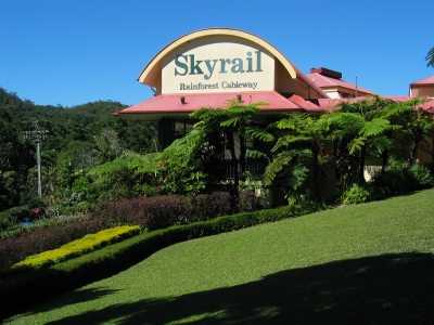 Kuranda, Seilbahn zurck nach Cairns