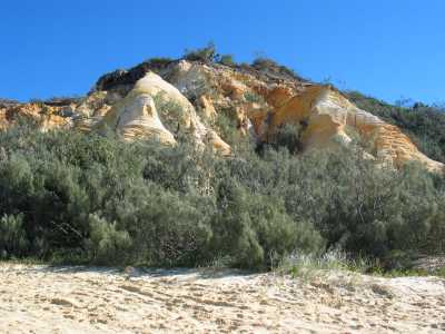 Fraser Island, Coloured Sand