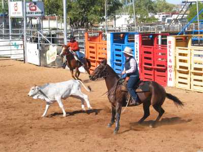 Mount Isa, Rodeo im Showground