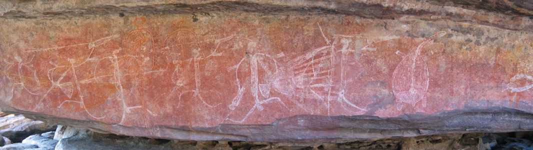 kakadu N.P. Ubirr, Felsenzeichnungen