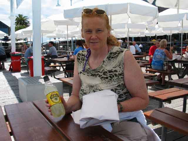 Fremantle Hafen, Fish&Chips