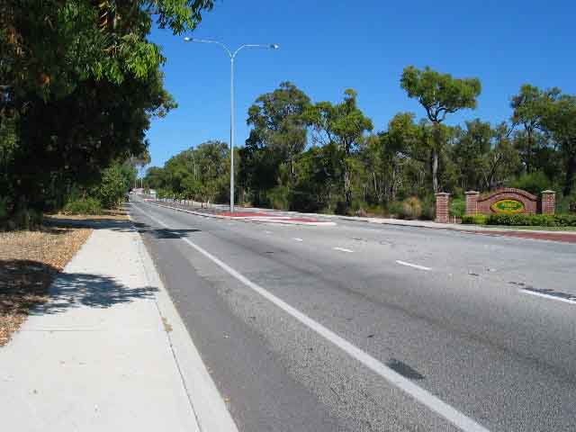 Bibra Lake, Forrest Road, unsere Bushaltestelle