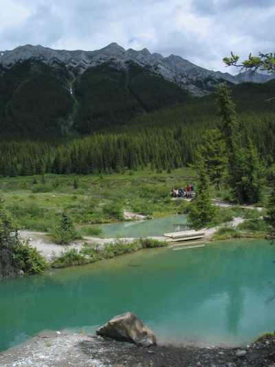 Banff NP Johnston Canyon Ink Pots