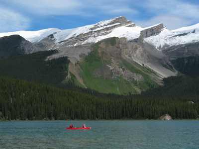 Jasper NP Maligne Lake, Wanderung