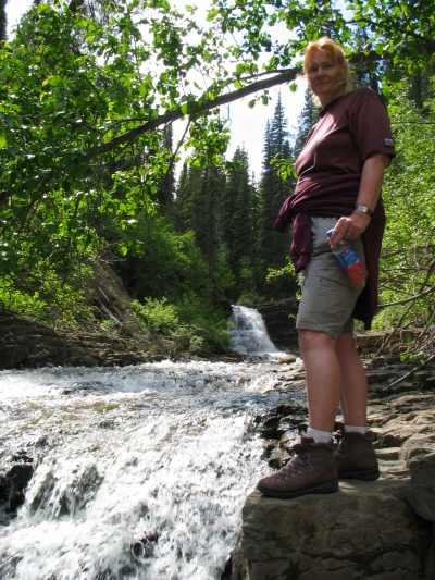 Tumbler Ridge, Wanderung zum Quality Fall