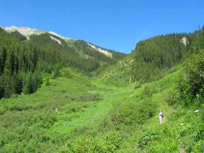 Kootenay NP, Wanderung, Aufstieg