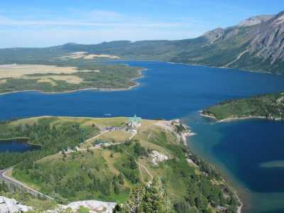 Waterton NP, Aussicht vom Bear's Hump Trail