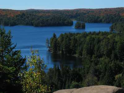 Algonquin Provincial Park, Aussicht vom Firetower Lookout