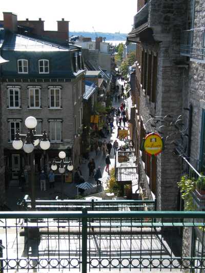 Qubec, Rue Petit Champlain