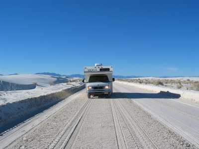 Alamogordo, White Sands, Camper 