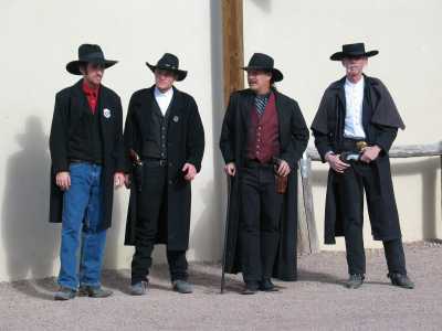 Tombstone, Doc Holiday+die Gebrder Earp (Show) 