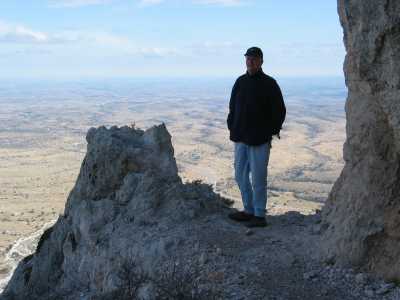 Guadalupe Mountains, Abstieg vom Guadalupe Peak
