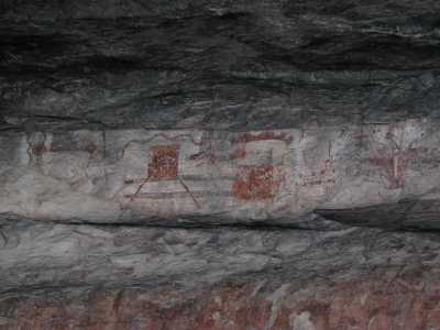 Seminole Canyon State Park, Felsenmalereien