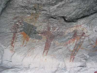 Seminole Canyon State Park, Felsenmalereien