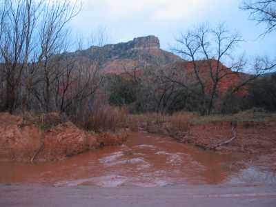 Palo Duro Canyon, Gewitterstimmung am Fluss