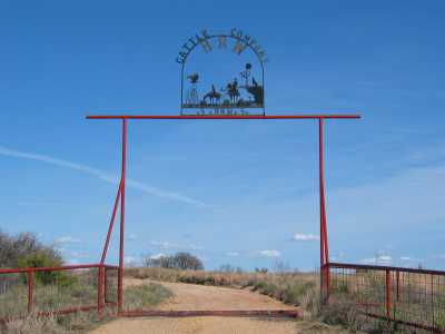Texas Plains Trail, Ranch Eingang