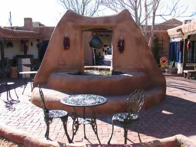 Albuquerque, Innenhof bei der Plaza