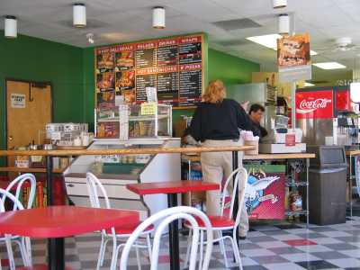 Albuquerque, Lunch im Schlotzky's Deli