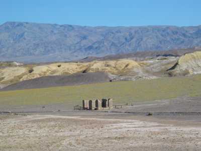 Death Valley, Teil der Borax Fabrik