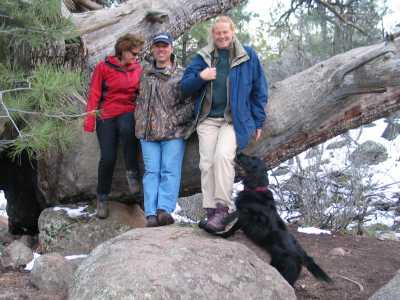 Flagstaff, Wanderung im Schnee