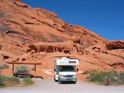 Valley of Fire, Campingplatz