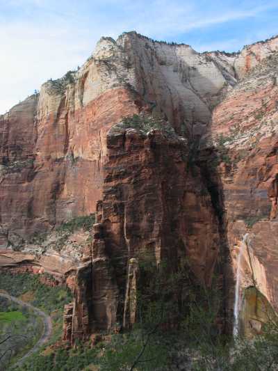 Zion N.P., Abstieg vom Observations Point