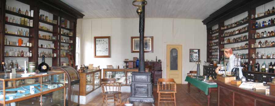 Barkerville, Apotheke