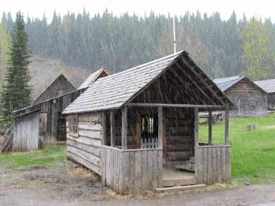 Barkerville im Regen