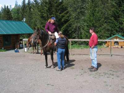 Wildhorse Mountain Ranch Ausritt