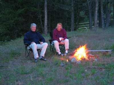 Loon Lake, Wildhorse Mountain Ranch, privates Campsite