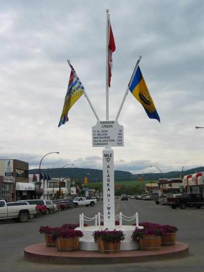 Dawson Creek, Mile 0