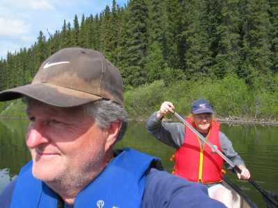 Dease River Kanufahrt