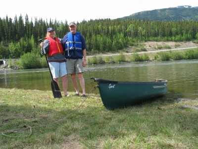 Dease River Kanufahrt