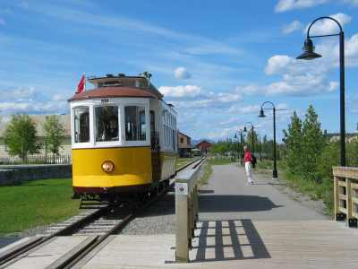 Whitehorse, Uferpromenade